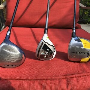 Nike Golf Club Trio - Silver, White, Yellow